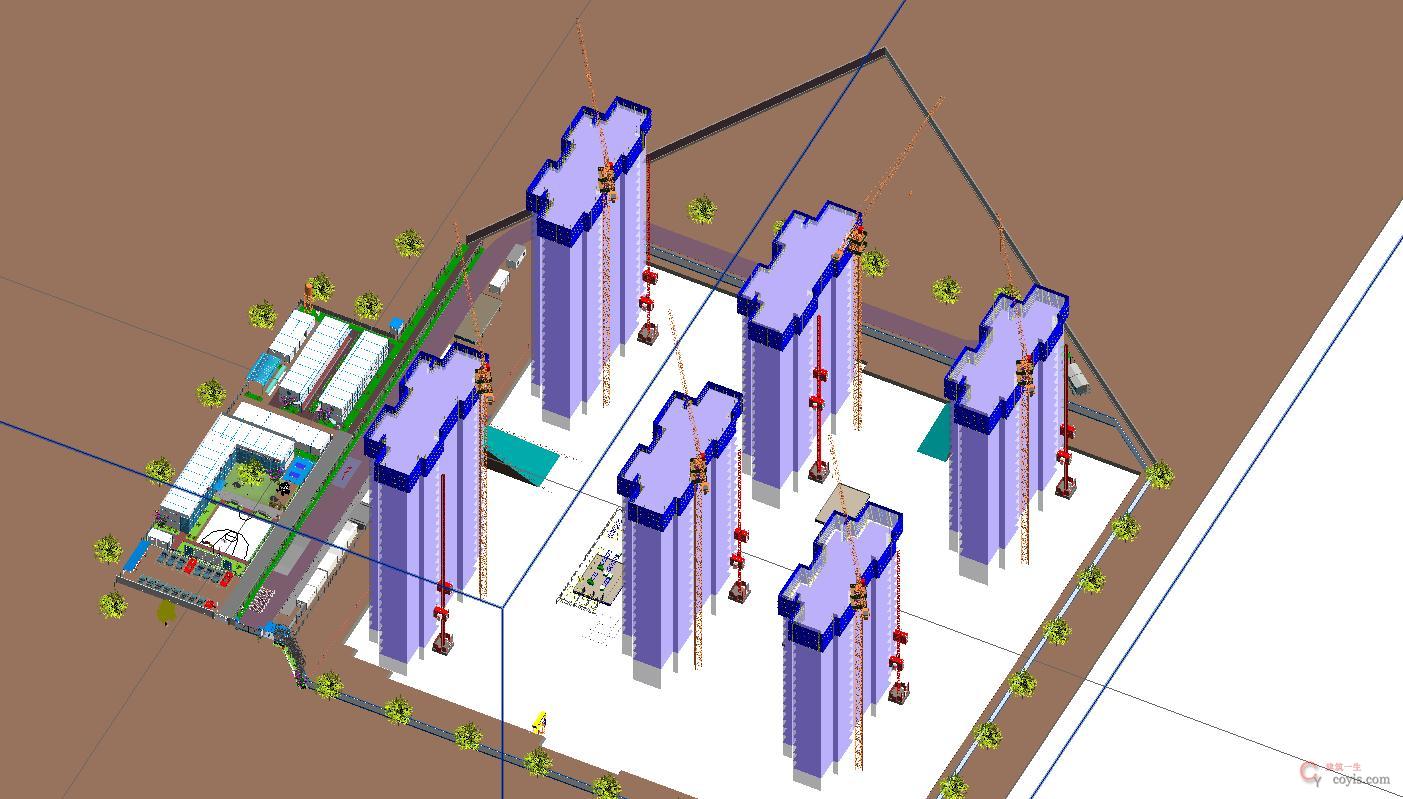 图9-19 施工现场及办公生活区BIM策划(2)