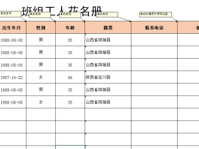 员工花名册（数据自动生成）