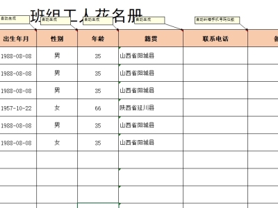 员工花名册(数据自动生成)