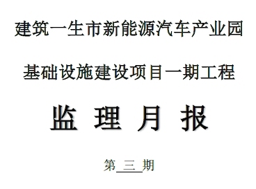 监理月报样板丨p14