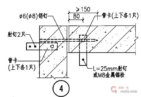 转角或T型处理方式