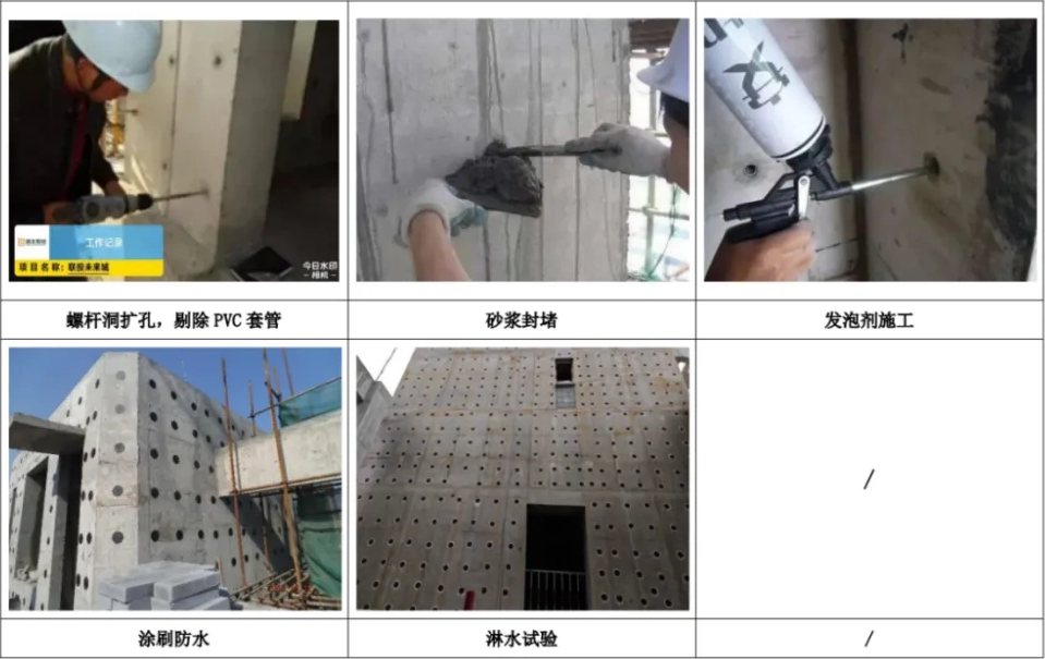 外墙孔洞如何封堵不渗漏?标准工艺总结!