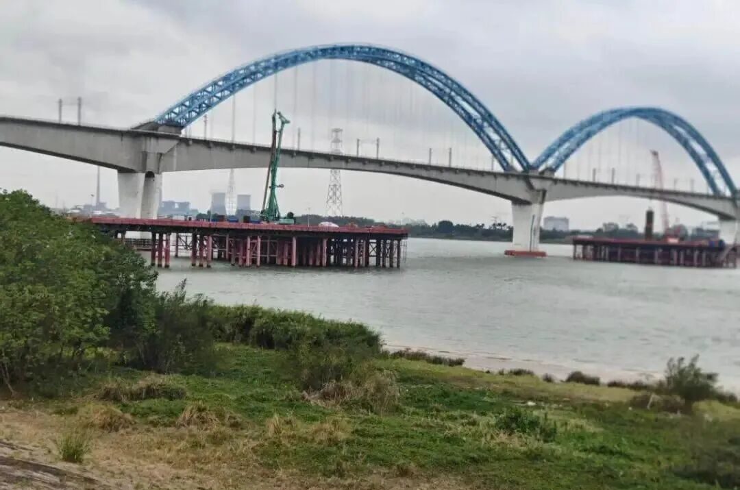 在建项目搭建的便桥