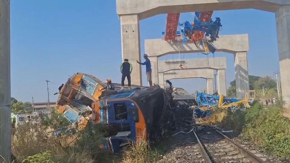 泰国在建铁路事故已致事故已造成28人死亡、64人受伤。 事发标段无中方施工企业参与